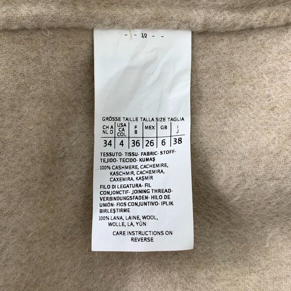 Max Mara Wool & Cashmere Hooded Coat - Picture 8 of 8